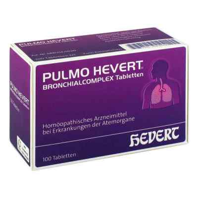 Pulmo Hevert Bronchialcomplex Tabletten 100 stk von Hevert-Arzneimittel GmbH & Co. K PZN 01214068