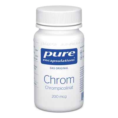 Pure Encapsulations Chrom Chrompicolinat 200 mcg 60 stk von Pure Encapsulations PZN 02793938