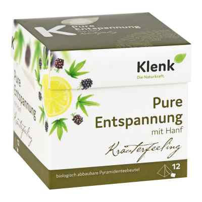 Pure Entspannung Tee Pyramidenbeutel 12X2 g von Heinrich Klenk GmbH & Co. KG PZN 15386353