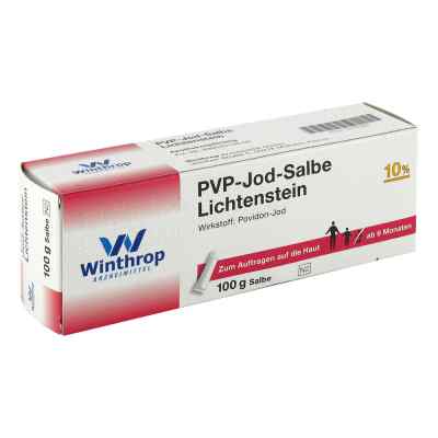 Pvp Jod Salbe Lichtenstein 100 g von Zentiva Pharma GmbH PZN 07512364