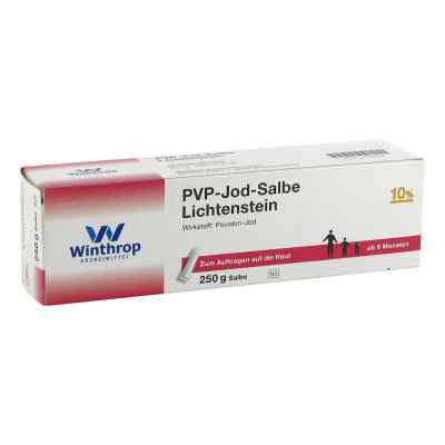 Pvp Jod Salbe Lichtenstein 250 g von Zentiva Pharma GmbH PZN 07512370