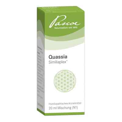 Quassia Similiaplex Mischung 20 ml von Pascoe pharmazeutische Präparate GmbH PZN 14852994