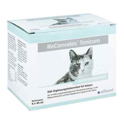 Reconvales Tonicum für Katzen 6X45 ml von alfavet Tierarzneimittel GmbH PZN 10172630