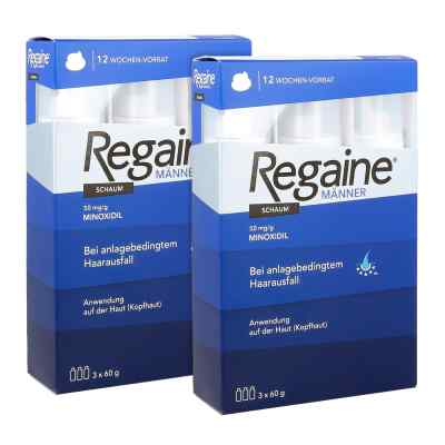 REGAINE® Männer Schaum 2x180 ml von  PZN 08101248