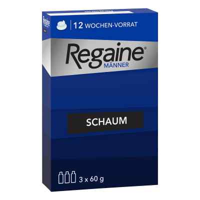 REGAINE® Männer Schaum 3X60 ml von Johnson & Johnson GmbH (OTC) PZN 09100275