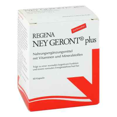 Regena Ney Geront plus Kapseln 60 stk von REGENA NEY COSMETIC Dr. Theurer  PZN 09542406