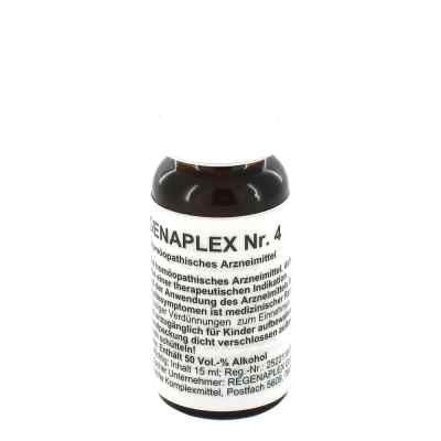 Regenaplex Nummer 4 Tropfen 15 ml von REGENAPLEX GmbH PZN 02641884