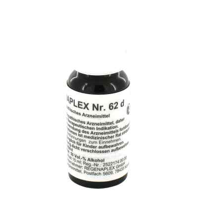 Regenaplex Nummer 62 d Tropfen 15 ml von REGENAPLEX GmbH PZN 02643110