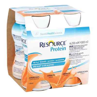 Resource Protein Drink Aprikose 4X200 ml von Nestle Health Science (Deutschla PZN 04910420