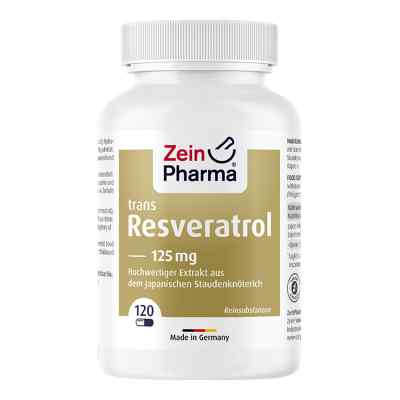 Resveratrol 125 Caps 120 stk von Zein Pharma - Germany GmbH PZN 06918532