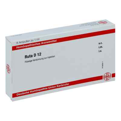 Ruta D12 Ampullen 8X1 ml von DHU-Arzneimittel GmbH & Co. KG PZN 11707978