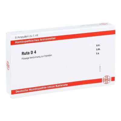 Ruta D4 Ampullen 8X1 ml von DHU-Arzneimittel GmbH & Co. KG PZN 11707990