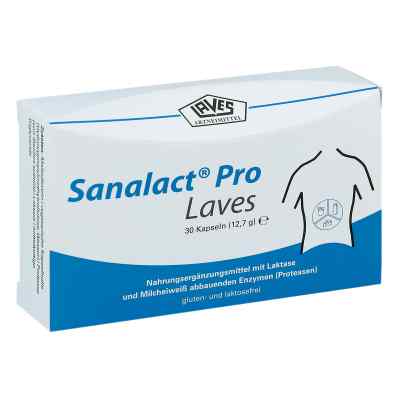 Sanalact Pro Laves Kapseln 30 stk von Deerland Enzymes PZN 10793065