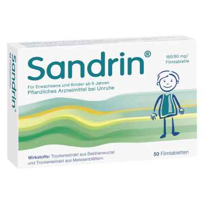 Sandrin Filmtabletten 50 stk von Dr.Willmar Schwabe GmbH & Co.KG PZN 08404748