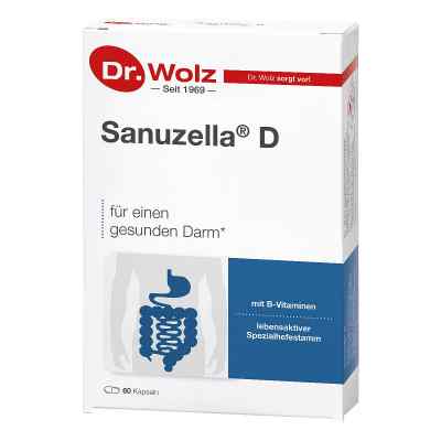 Sanuzella D Zellulose Kapseln 60 stk von Dr. Wolz Zell GmbH PZN 03525068