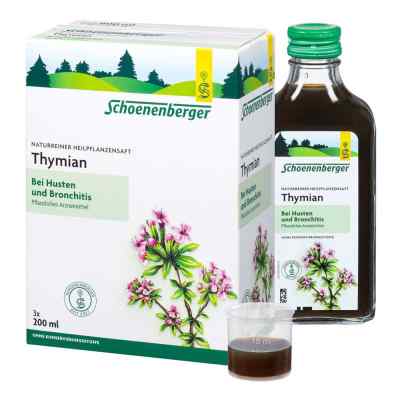 Schoenenberger Naturreiner Heilpflanzensaft Thymian