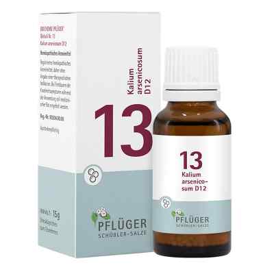 Schüßler Biochemie Pflüger 13 Kalium Arsenicosum D12 Globuli 15 g von Homöopathisches Laboratorium Alexander Pflüger Gmb PZN 17278260