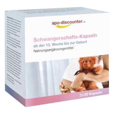 Schwangerschafts Kapseln von apo-discounter 2X90 stk von Apologistics GmbH PZN 16908457