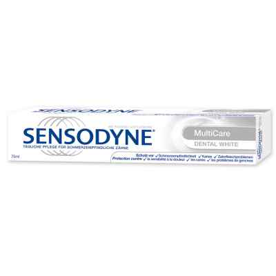 Sensodyne Multicare Dental White Zahncreme 75 ml von GlaxoSmithKline Consumer Healthc PZN 01838432