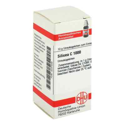 Silicea C1000 Globuli 10 g von DHU-Arzneimittel GmbH & Co. KG PZN 04237035