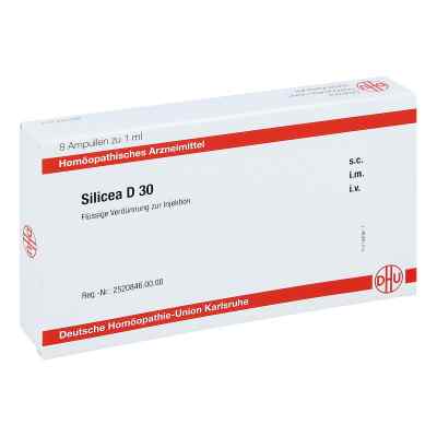 Silicea D30 Ampullen 8X1 ml von DHU-Arzneimittel GmbH & Co. KG PZN 11708251