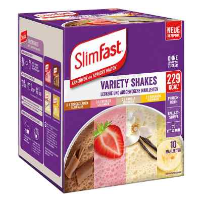 Slim Fast Pulver Probierpaket Gemischt