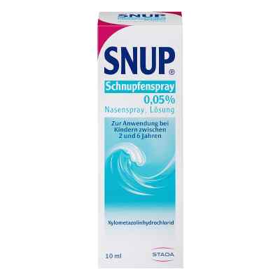 SNUP Nasen- & Schnupfenspray 0,05% mit Meerwasser 10 ml von STADA Consumer Health Deutschlan PZN 04482651