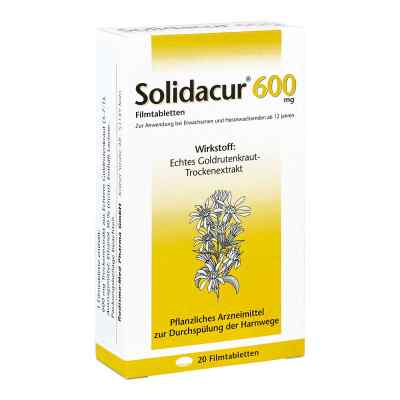 Solidacur 600mg 20 stk von Rodisma-Med Pharma GmbH PZN 04770278