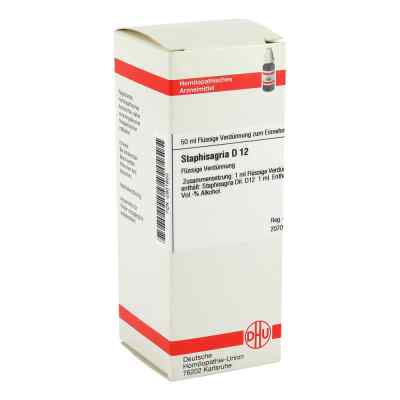 Staphisagria D12 Dilution 50 ml von DHU-Arzneimittel GmbH & Co. KG PZN 02931820