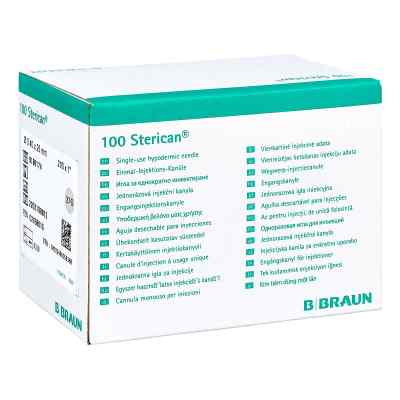 Sterican Dentalkan.luer 0,40x25 100 stk von B. Braun Melsungen AG PZN 02058015