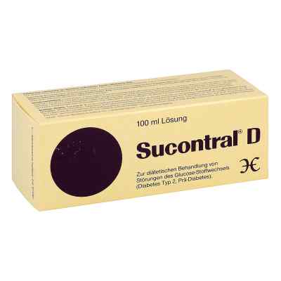 Sucontral D Diabetiker Lösung 100 ml von Harras Pharma Curarina Arzneimit PZN 03757755
