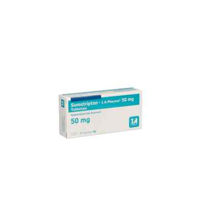 Sumatriptan-1A Pharma 50mg 3 stk von 1 A Pharma GmbH PZN 05517015