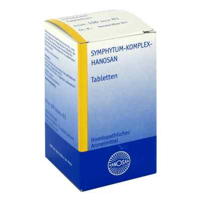 Symphytum Komplex Hanosan Tabletten 100 stk von HANOSAN GmbH PZN 04430967
