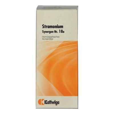 Synergon 18 a Stramonium Tropfen 50 ml von Kattwiga Arzneimittel GmbH PZN 01855146