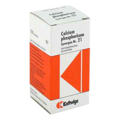 Synergon 21 Calcium phos Tabletten 100 stk von Kattwiga Arzneimittel GmbH PZN 04905778