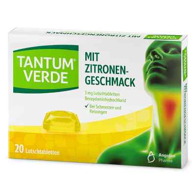 Tantum Verde 3 mg Lutschtabletten Zitronengeschmack 