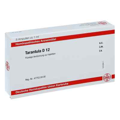 Tarantula D12 Ampullen 8X1 ml von DHU-Arzneimittel GmbH & Co. KG PZN 11708618