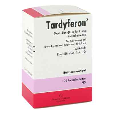 Tardyferon Depot-Eisen(II)-sulfat 80mg 100 stk von Pierre Fabre Pharma GmbH PZN 03125794