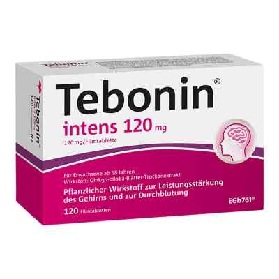 Tebonin intens 120mg 120 stk von Dr.Willmar Schwabe GmbH & Co.KG PZN 08692575