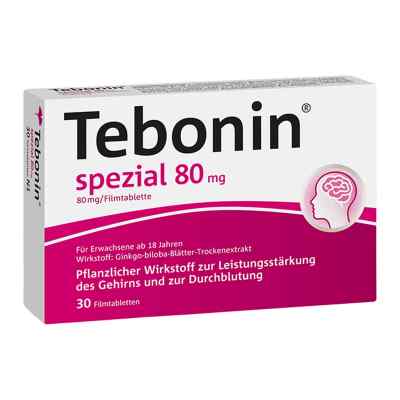 Tebonin spezial 80mg 30 stk von Dr.Willmar Schwabe GmbH & Co.KG PZN 06997431