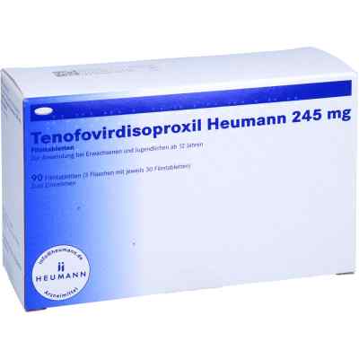 Tenofovirdisoproxil Heumann 245 mg Filmtabletten