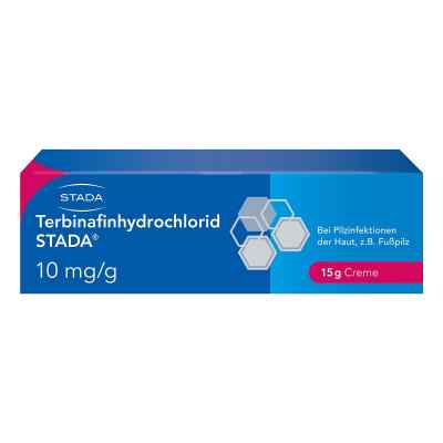 Terbinafinhydrochlorid STADA 10mg/g Creme bei Hautpilzerkrankung 15 g von STADA Consumer Health Deutschlan PZN 02904935