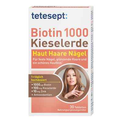 Tetesept Biotin 1000 + Kieselerde Filmtabletten 30 stk von Merz Consumer Care GmbH PZN 13166713