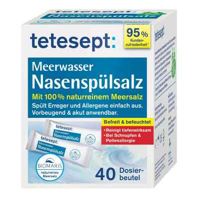 Tetesept Meerwasser Nasenspülsalz