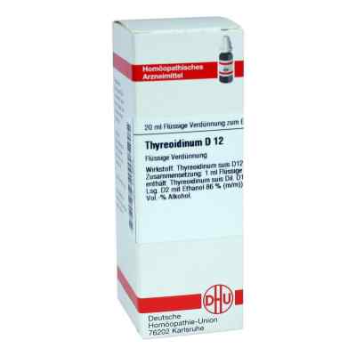 Thyreoidinum D12 Dilution 20 ml von DHU-Arzneimittel GmbH & Co. KG PZN 02119975