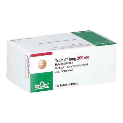 Tramal long 200 mg Retardtabletten 100 stk von GRüNENTHAL GmbH PZN 00955093