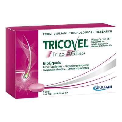Tricovel Trico Age 45+ Haarausfall Frauen Tabletten 30 stk von Derma Enzinger GmbH PZN 14327779