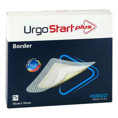Urgostart Plus Border 10x10 cm Wundverband 10 stk von Urgo GmbH PZN 12898905