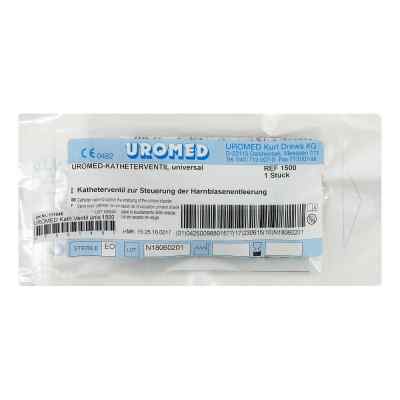 Uromed Katheterventil universal 1500 1 stk von Brinkmann Medical ein Unternehmen der Dr. Junghans PZN 07521481