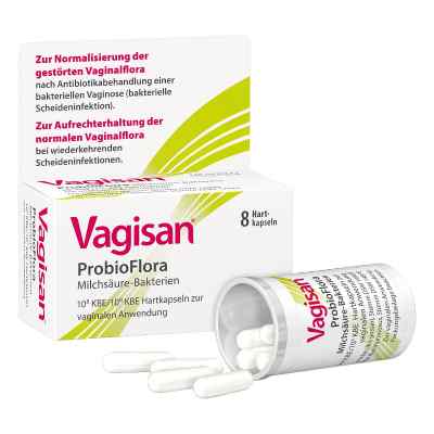 Vagisan Probioflora Milchsäure-bakterien hartkapsel 8 stk von Dr. August Wolff GmbH & Co.KG Ar PZN 18059672